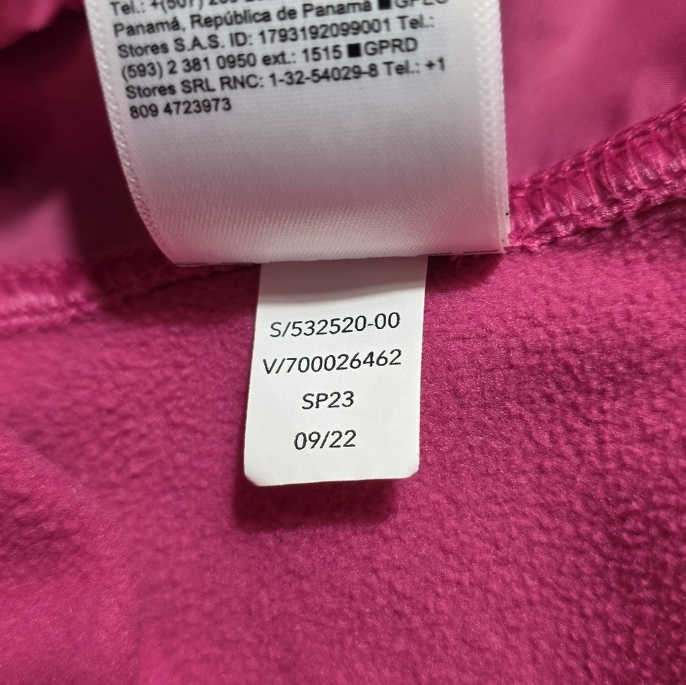 Athleta Triumph Hybrid Half Zip Sweatshirt Salvia Pink Size XS - Picture 8 of 9
